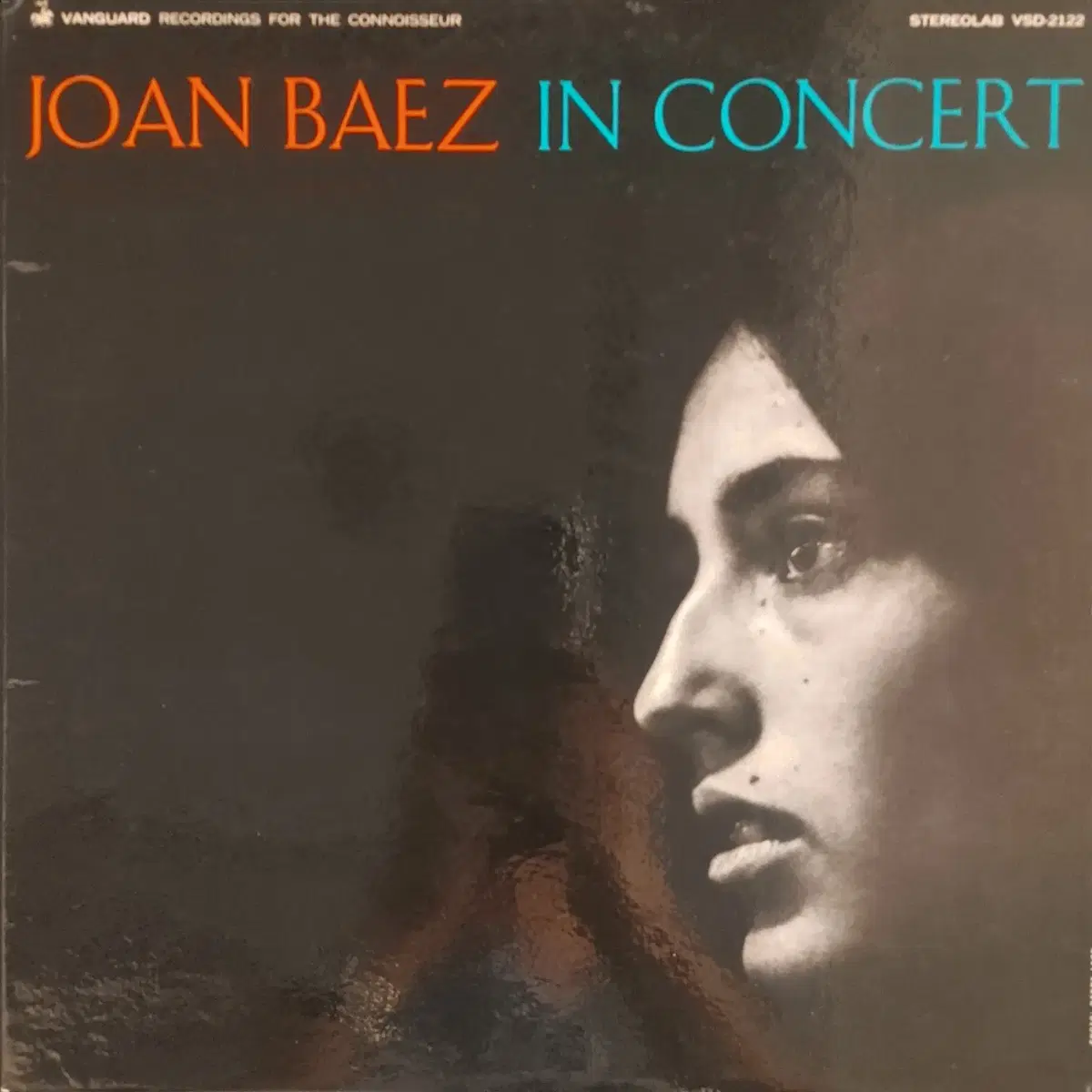 ORIGINAL FOLK LP - JOAN BAEZ/IN CONCERT