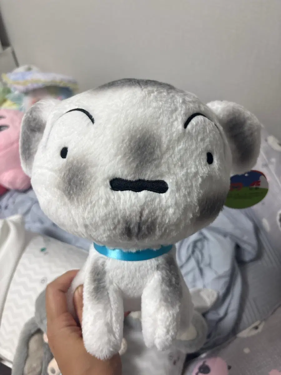 흰둥이 인형 새거