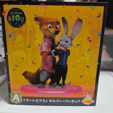 주토피아2 Happy 복권 A상 셀피 피규어, 파우치 세트