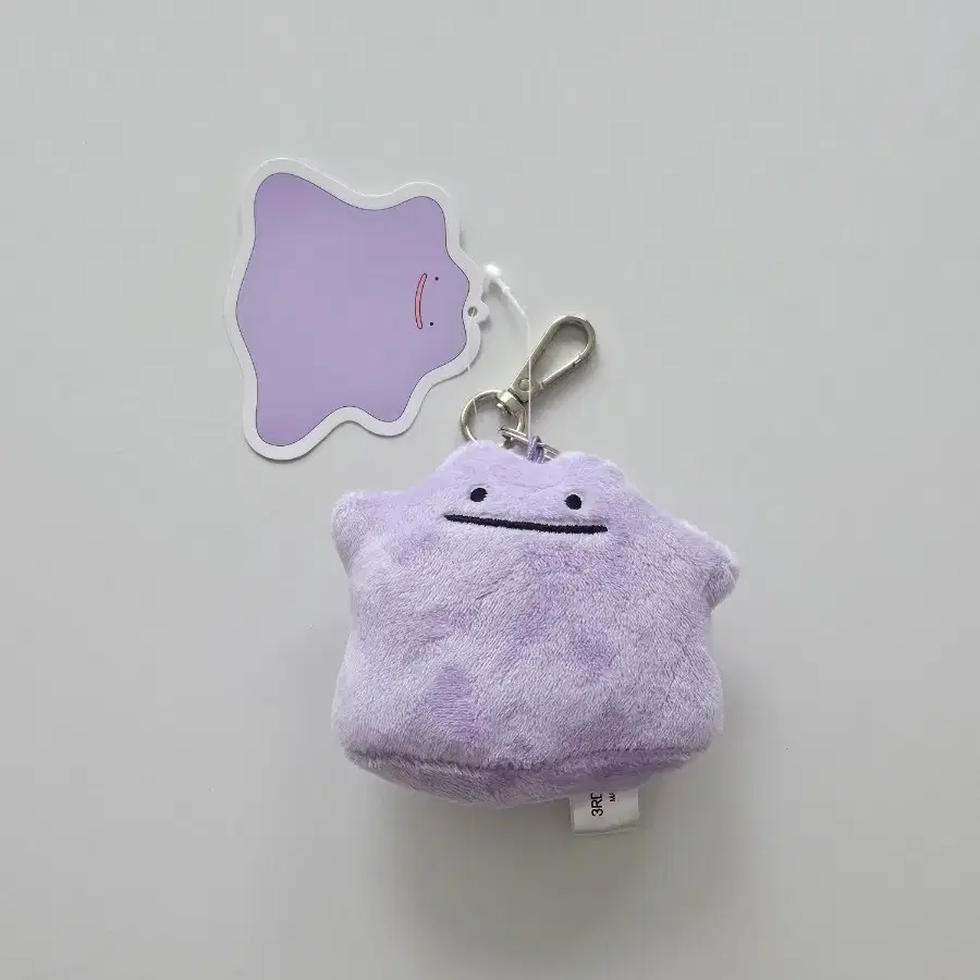정품 새제품) 포켓몬스터 메타몽 8cm 인형 키링 가방걸이