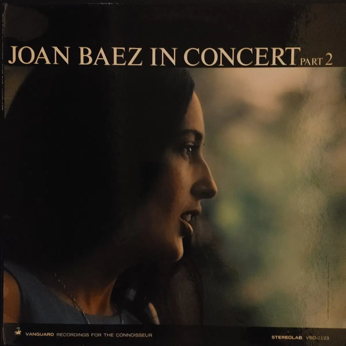 ORIGINAL FOLK LP - JOAN BAEZ/CONCERT PART2