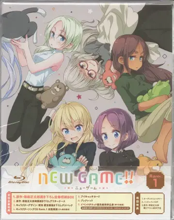 애니메이션 Blu-ray NEW GAME!! 전 6권 세트