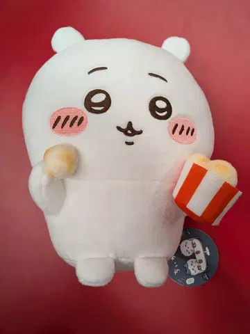 퍼레이드 같이 먹자 팝콘 봉제 인형 치이카와 치이카와