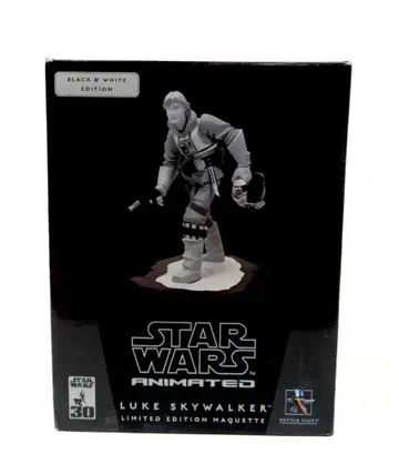 GENTLE GIANT LIMITED EDITION MAQUETTE LUKE SKYWALKER / BLACK & WHITE EDITION