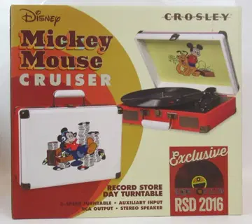 CROSLEY RECORD STORE DAY TURNTABLE Mickey Mouse CRUISER