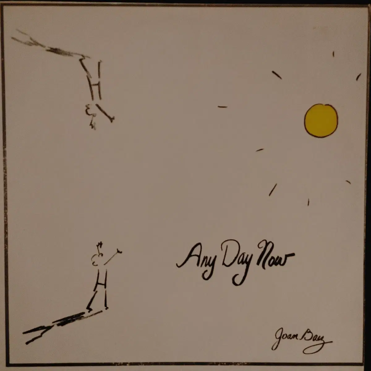 ORIGINAL FOLK LP - JOAN BAEZ/ANY DAY NOW