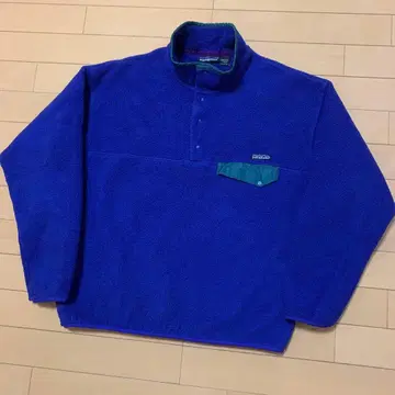 90s Patagonia 파타고니아 신틸라 스냅T 눈 없는 택 L