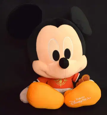 TOKYO DISNEY SEA 5YEARS 미키 (빨간색 T셔츠) 봉제 인형