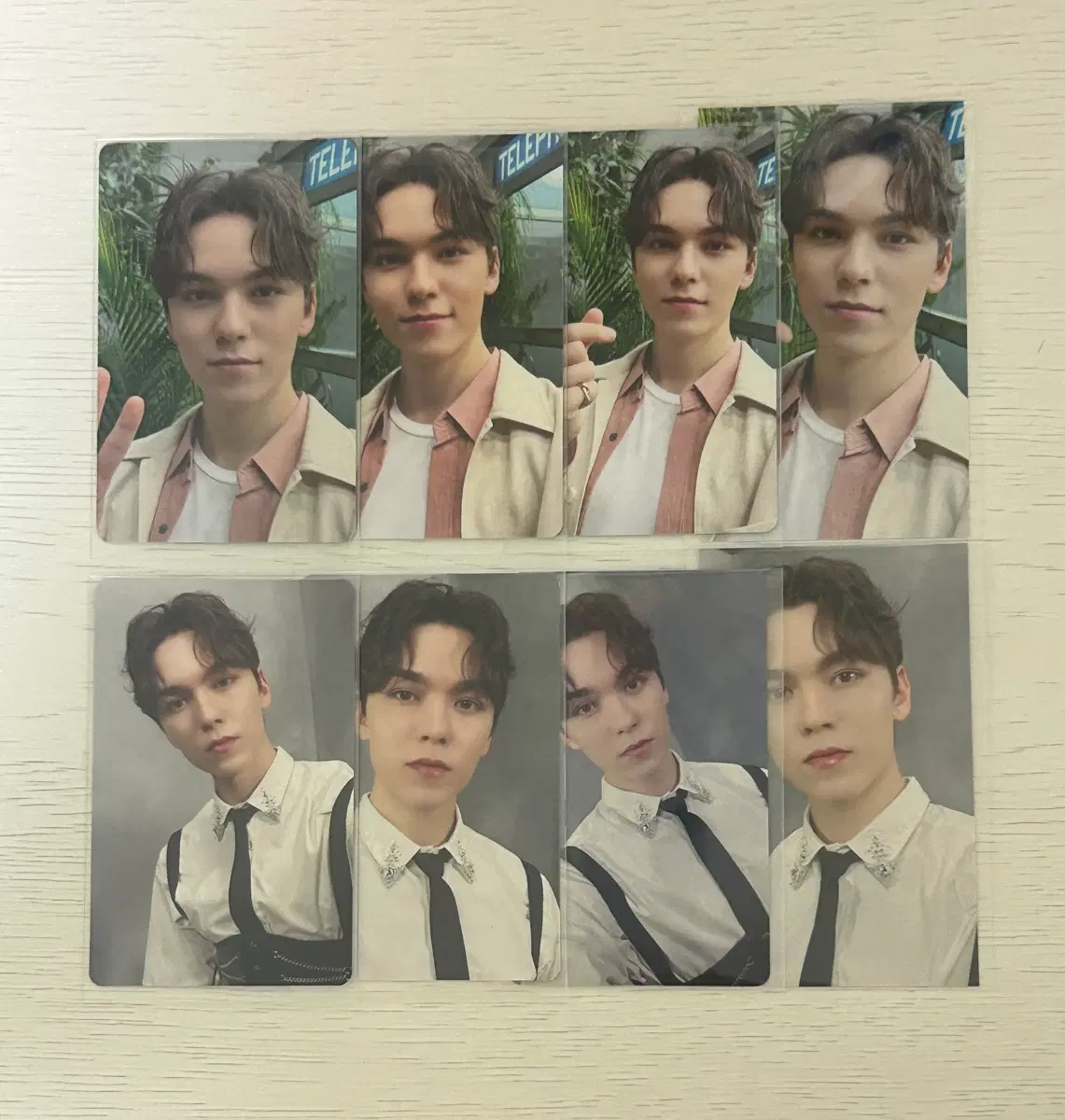 Seventeen Vernon expiration date photocard poca pre-order benefit Japan Universal