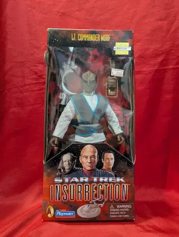 PLAYMATES COLLECTORS SERIES EDITION LT COMMANDER WORF 9인치