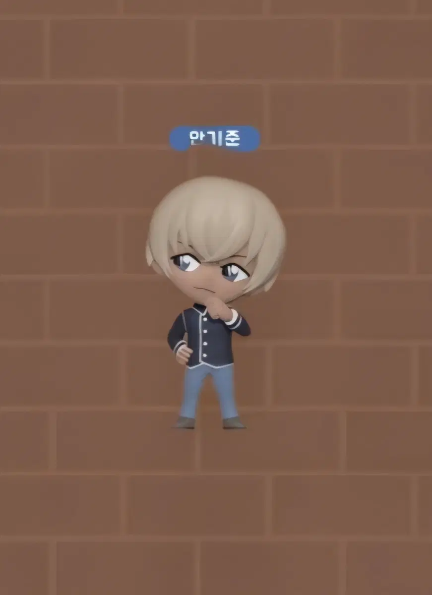 명탐정코난 피규어 안기준