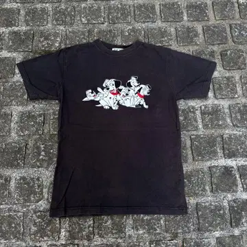 하나뿐인 90s Disney 디즈니 101마리 강아지 자수T