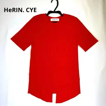 [ HeRIN.CYE ] 해린 도트 사이 백 오픈 리브 니트 레드 Free