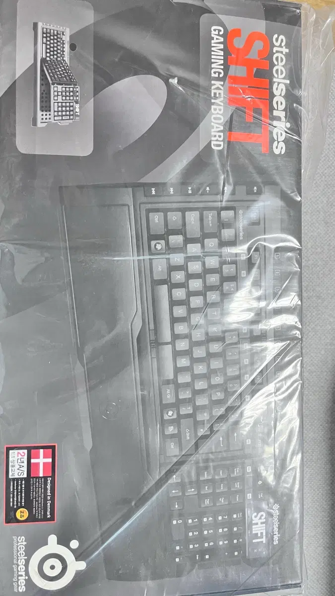 마지막 가격[미개봉] SteelSeries SHIFT 게이밍 키보드 단종 희귀모델