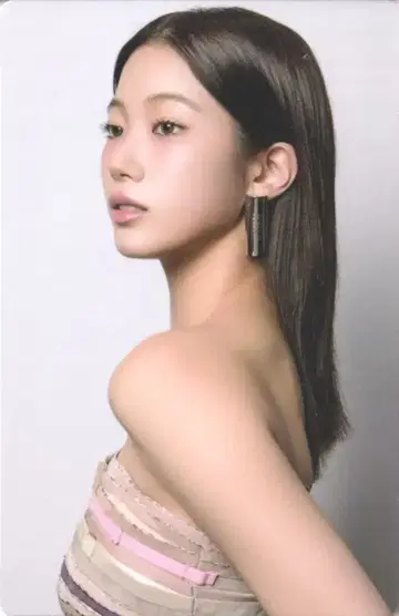 르세라핌 미니 포토카드 카즈하 퓨어플로우 pt.1 팝업 01
