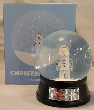 MEDICOM TOY CHRISTMAS LOVE OLAF SNOW DOME BE@RBRICK