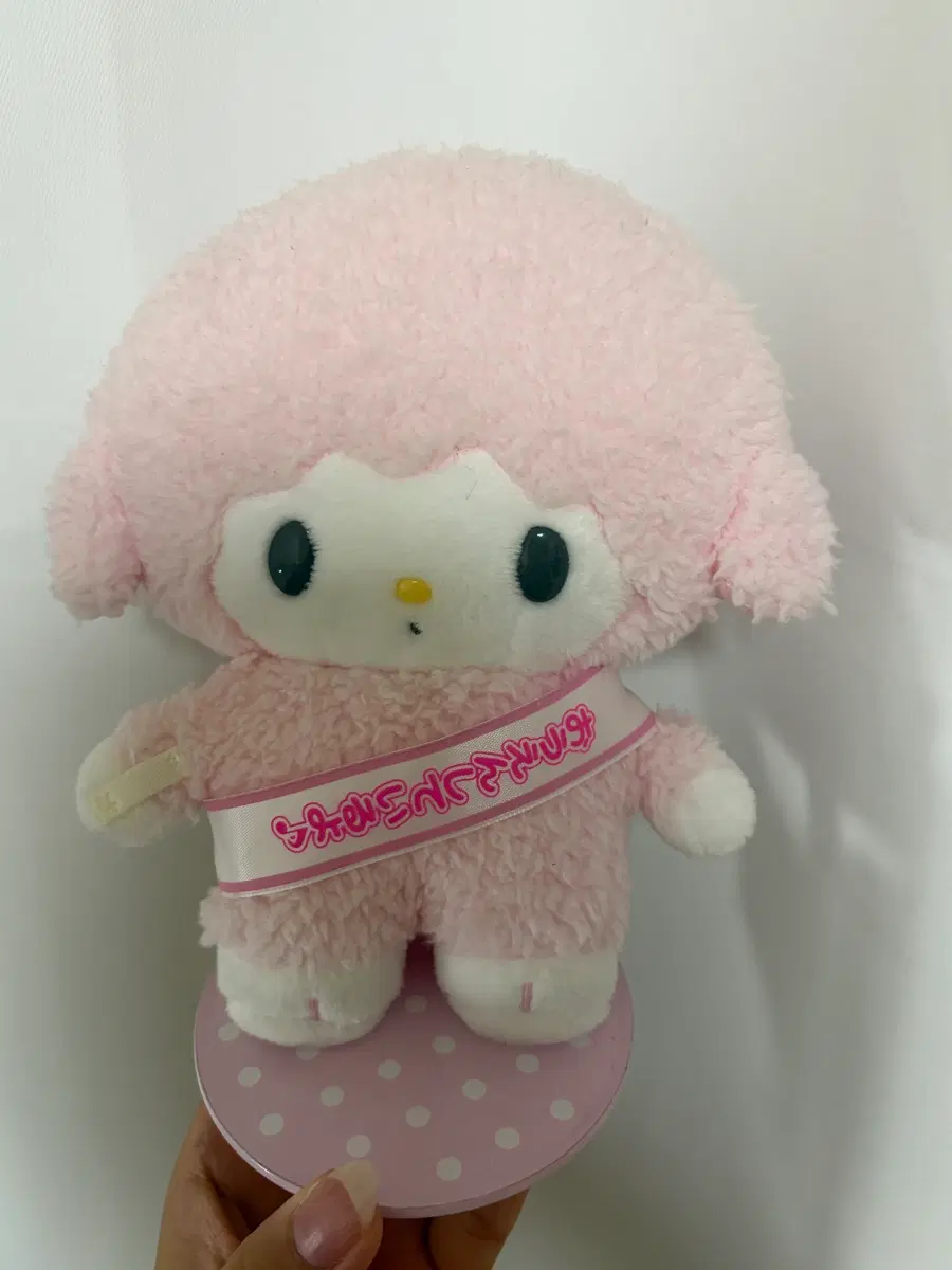 산리오 피아노 인형
