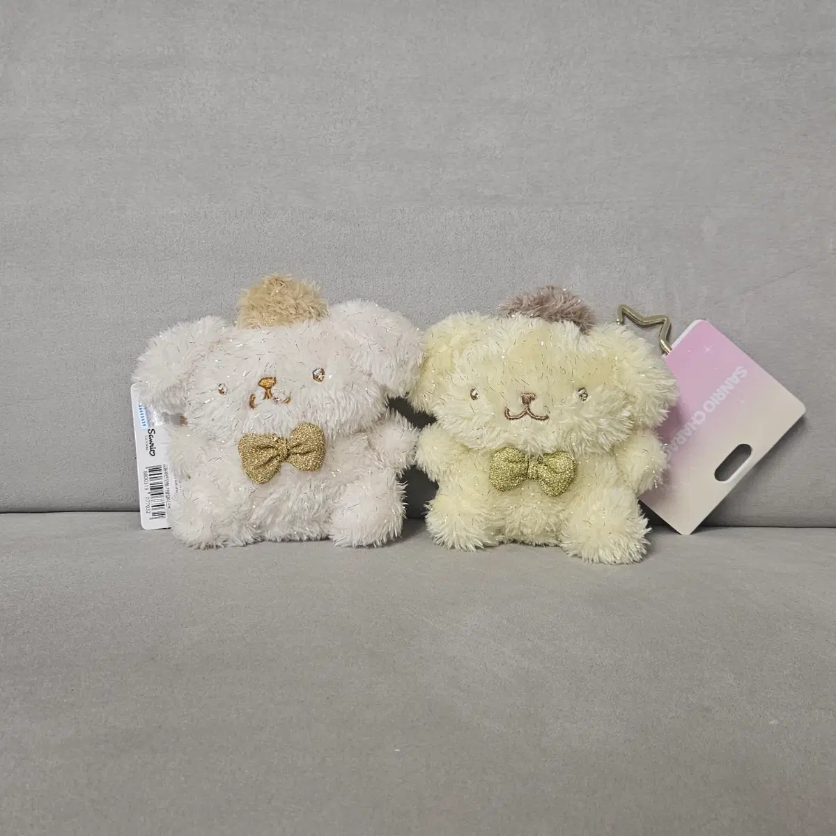 [2종일괄]산리오 폼폼푸린 키링 인형 세트
