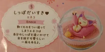 리멘트 테라리움 컬렉션 Happy한 매일 POKEMON 꼬리 제일 좋아 에네코 5