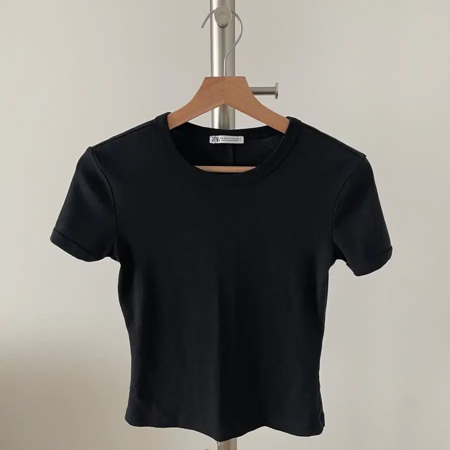[S]자라(ZARA) 코튼 반팔 티셔츠