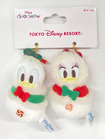 도쿄 디즈니 리조트 봉제 인형 참 SnoSnow 2019 DISNEY SnoSnow 2019 스노우 도날드 & 스노우 데이지