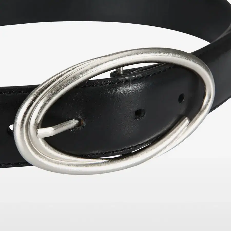 큐리티 C LOGO BELT_BLACK