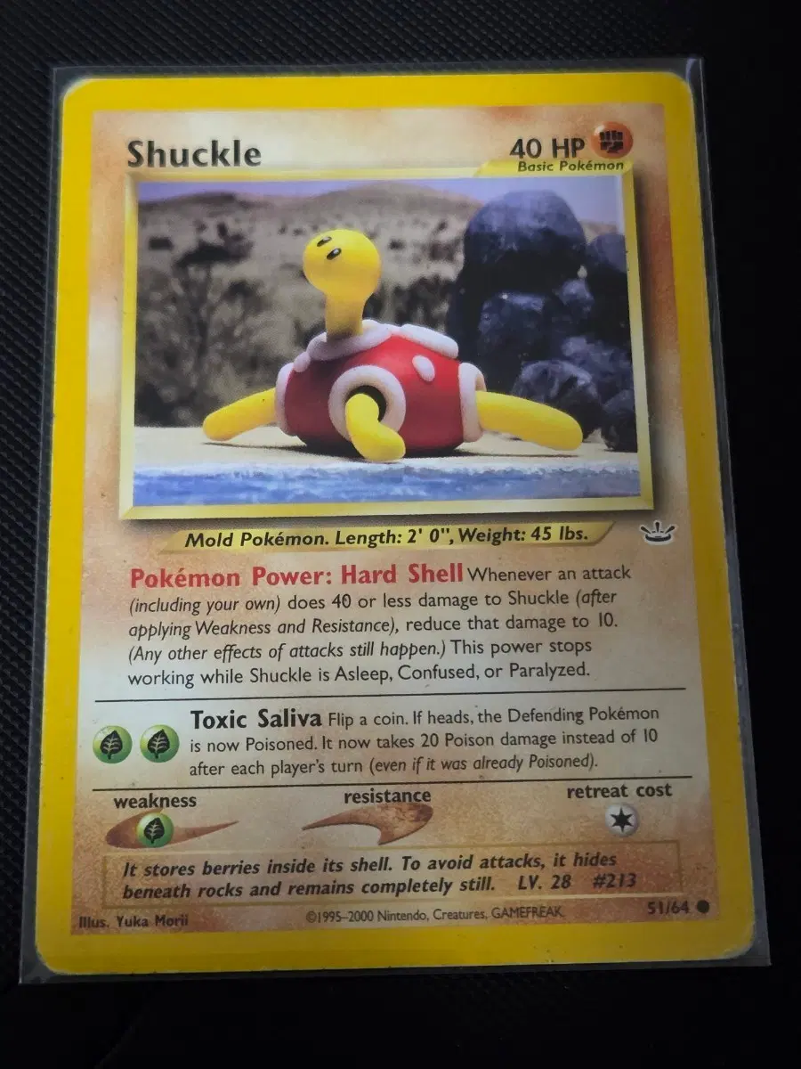 포켓몬카드 셔플 (Shuckle) 213/51 (영문판)
