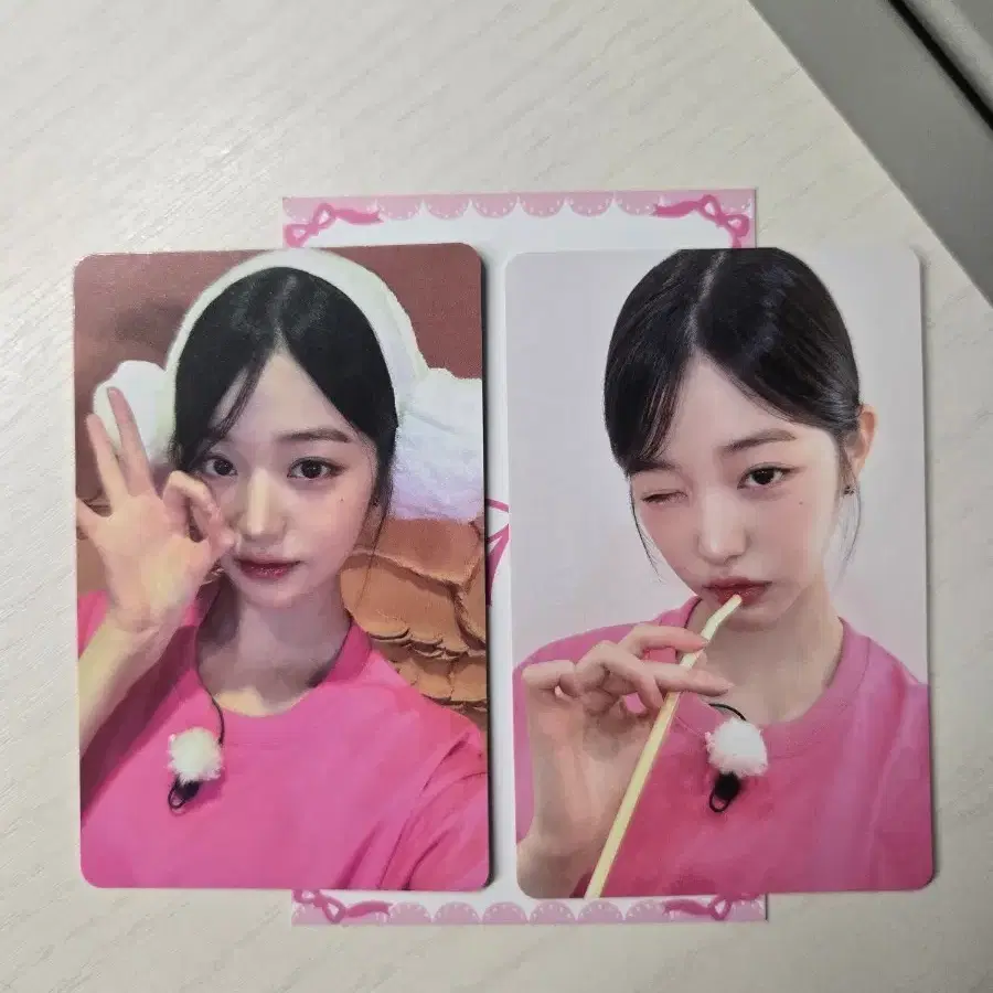아이브 찜찔방 일본 회장한정 포카 팝니다!