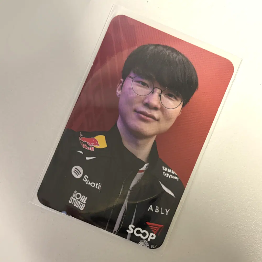 T1 티원 페이커 Faker 이상혁 SOOP 숲 포카 포토카드