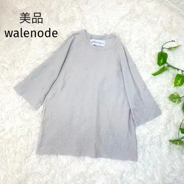 새상품급 walenode Paper boucle Raglan sleeve T