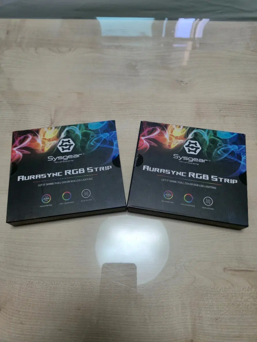 [상태양호] Sysgear Aurasync RGB Strip 40cm 판매합니다.