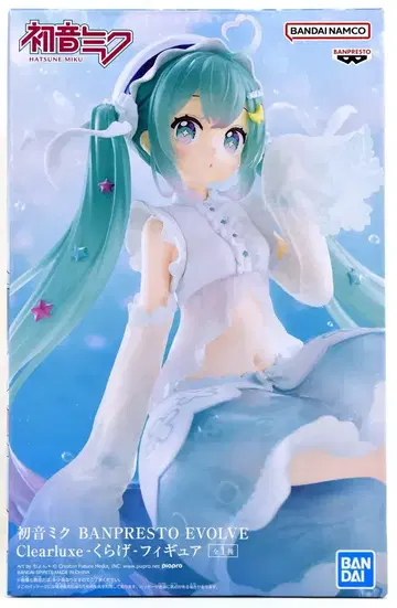 BANDAI SPIRITS BANPRESTO EVOLVE Clearluxe VOCALOID 하츠네 미쿠 해파리 피규어