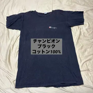 Champion T셔츠 블랙 XL USA제