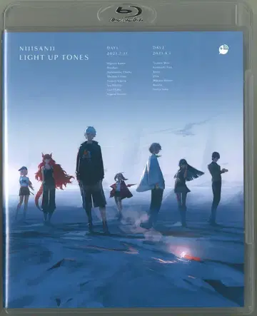 라이브/이벤트 Blu-ray 니지산지 AR STAGE 'Light up tones'