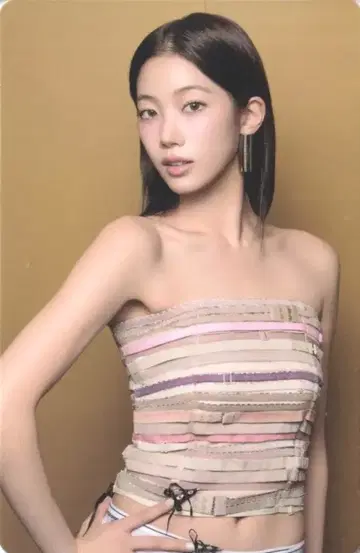 르세라핌 미니 포토카드 카즈하 퓨어플로우 pt.1 팝업 02