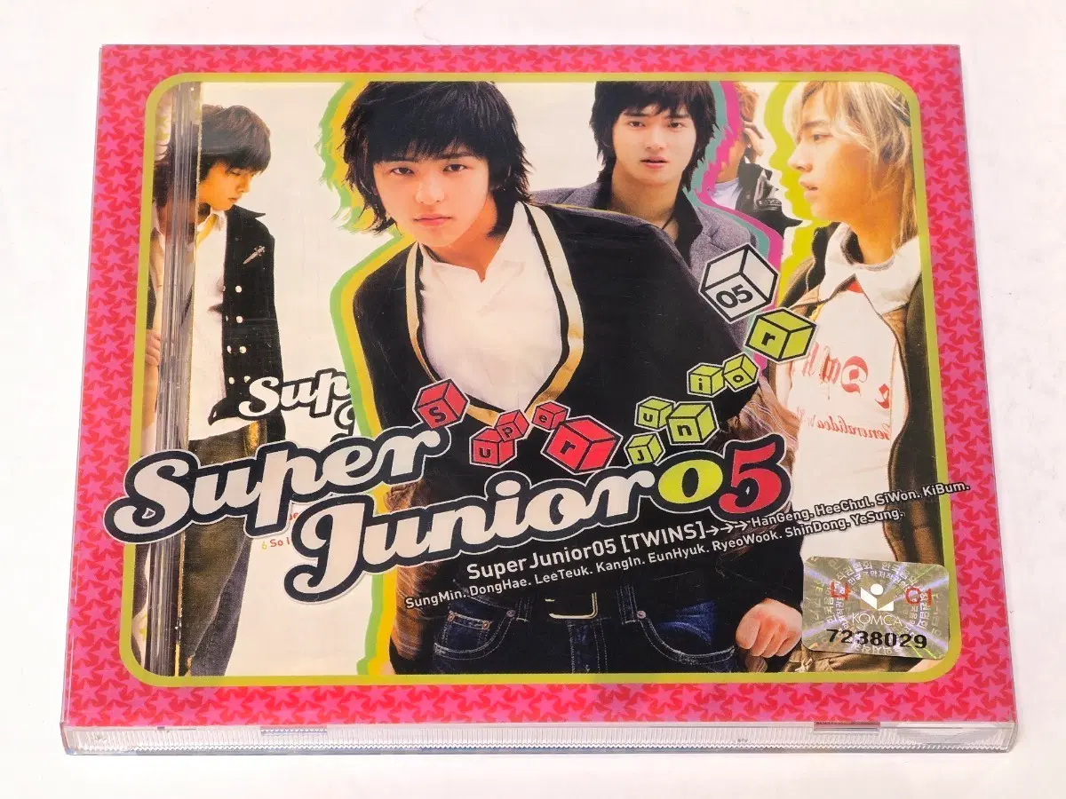 슈퍼주니어 1집 Super Junior 05 TWINS CD