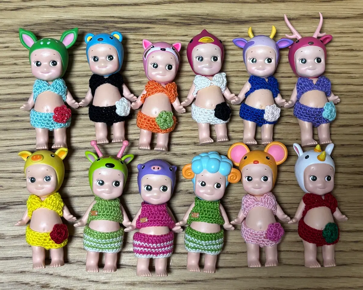 소니엔젤 컬러리미티드2 애니멀 일괄 12종