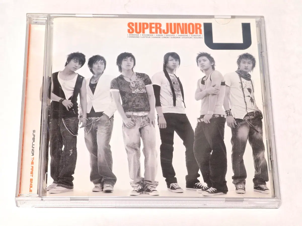 슈퍼주니어(Super Junior) 싱글 1집 'U' CD