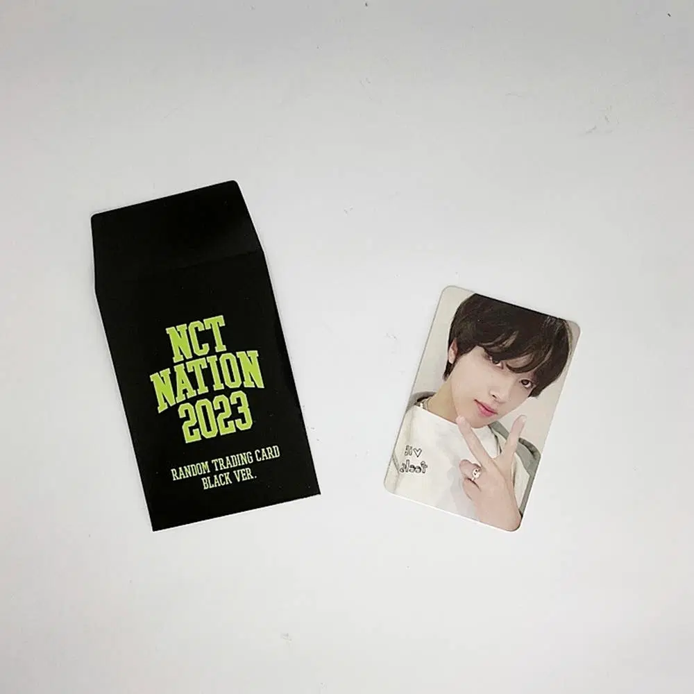 엔시티127 해찬 엔시티 네이션 투 더 월드 트레이딩카드 블랙버전 포토카드 NCT127 HAECHAN NCT NATION : To The World PHOTOCARD BLACK_1