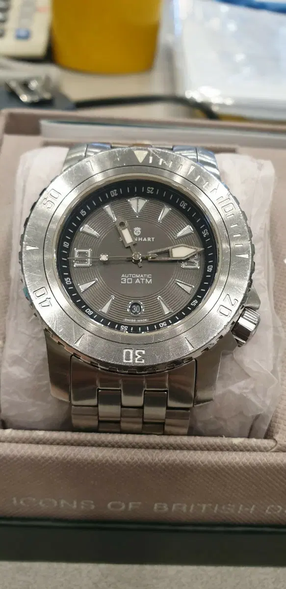 (가격인하) 스테인하트 Triton 트리톤 오토매틱 44mm 상태양호