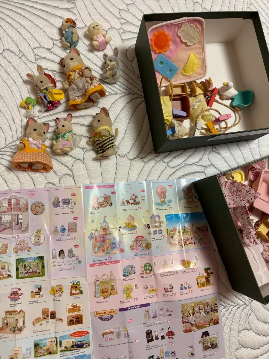 고전 실바니안 패밀리 인형