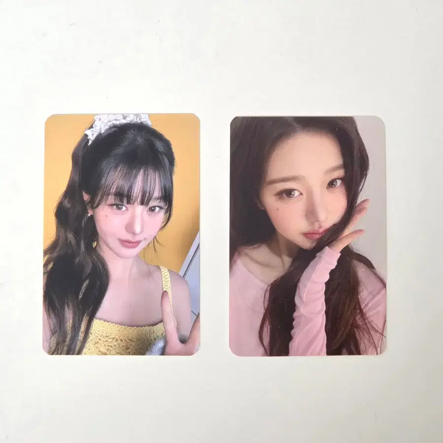 아이브 장원영 어뮤즈 중국 한정 포카 판매