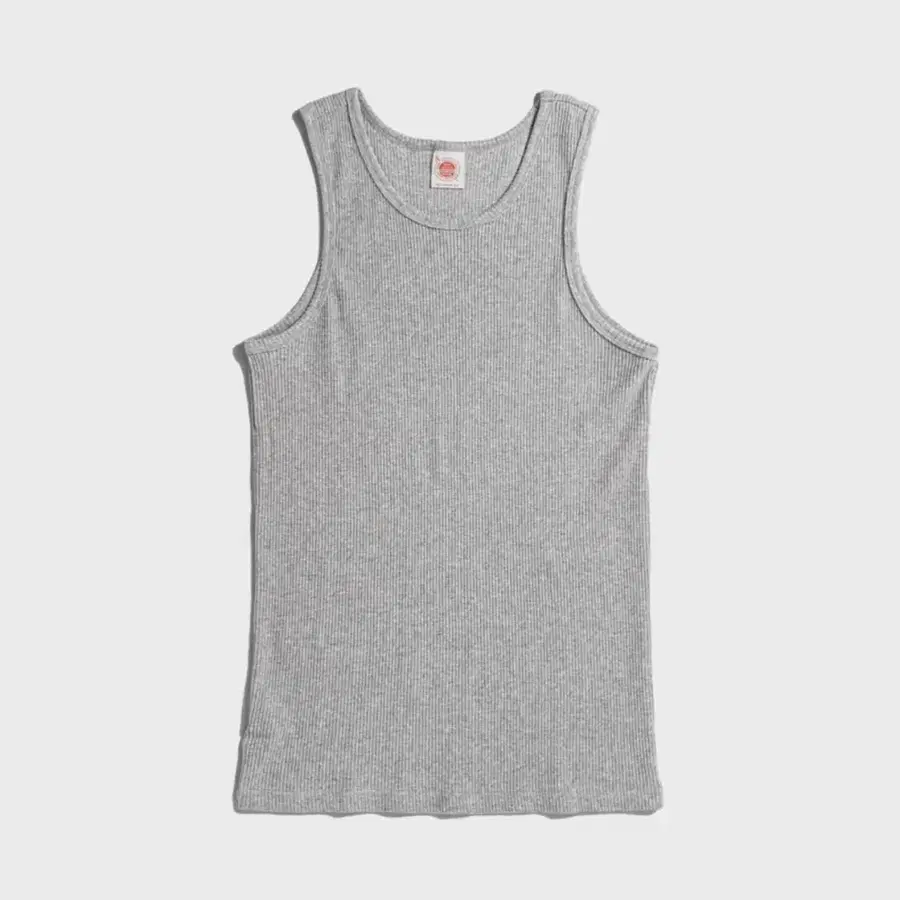 브론슨 10.5 oz Cotton Tank Top 그레이