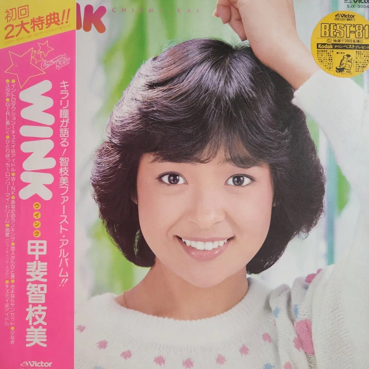 카이 치에미 Chiemi Kai Wink LP