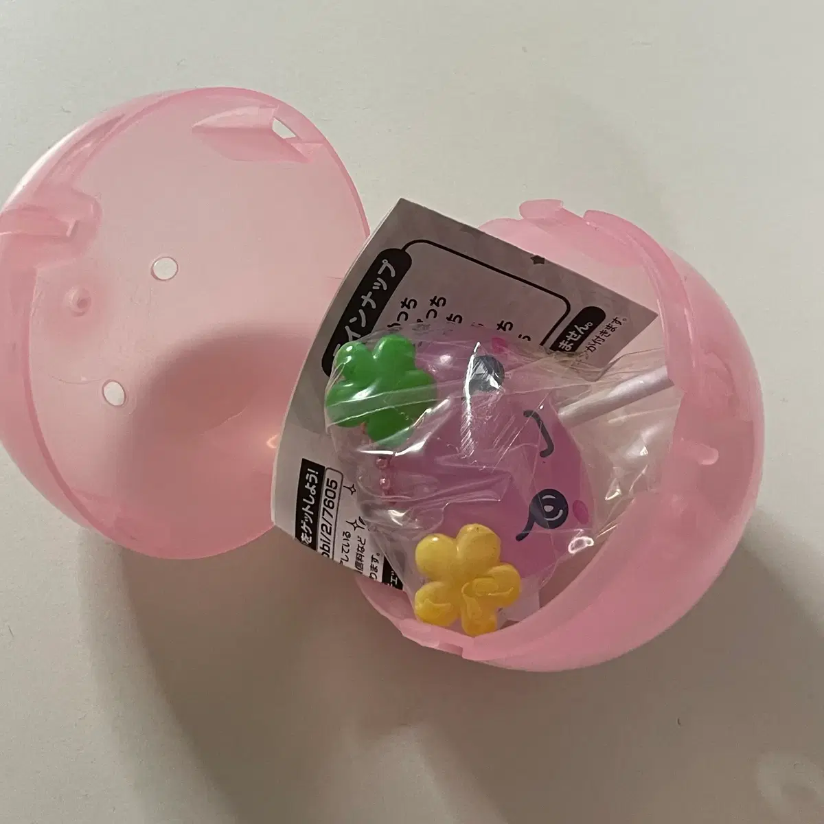 반다이 다마고치 가챠 플라워치 캔디 키링