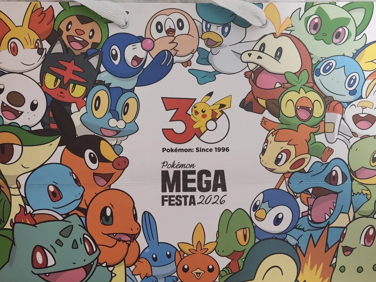 포켓몬 30주년 쇼핑백 매입