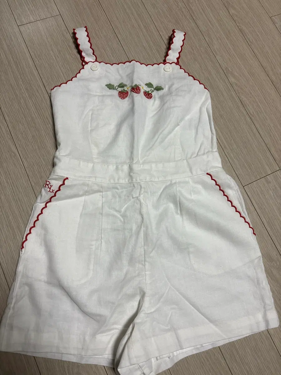폴로여아반바지수트