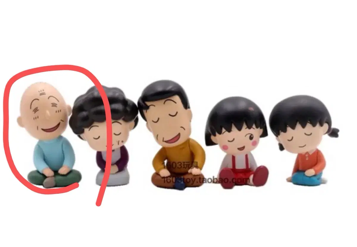 치비 마루코 가챠 피규어