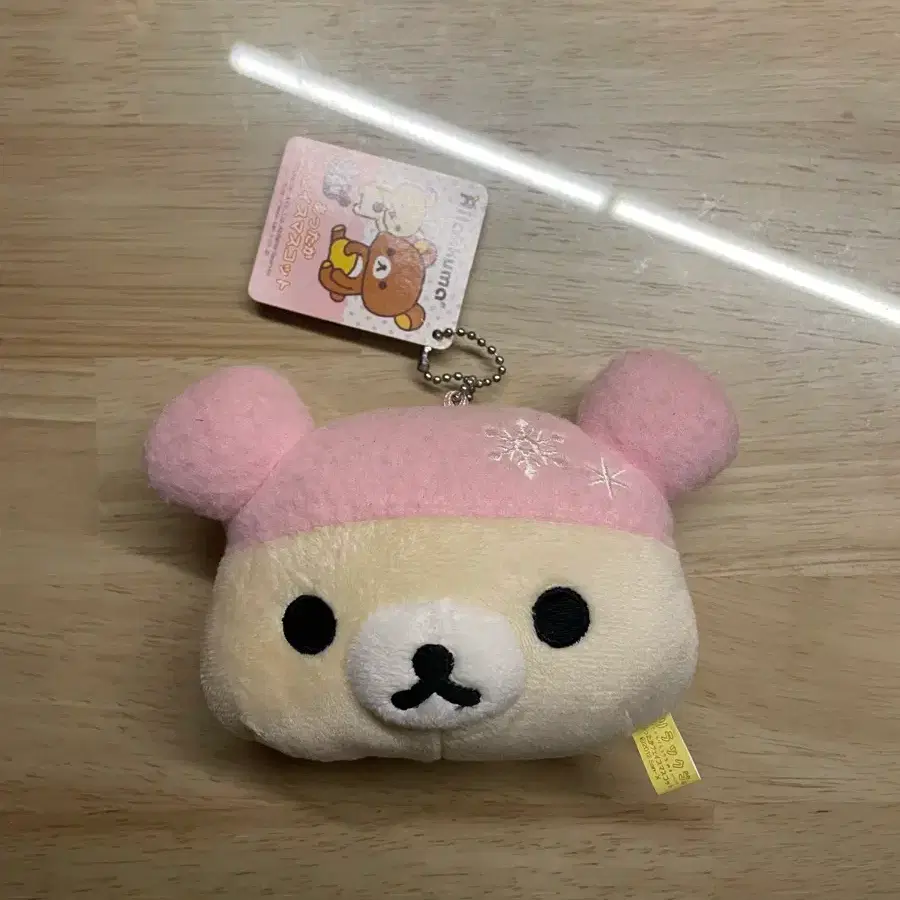 산엑스 코리락쿠마 겨울 모자 인형