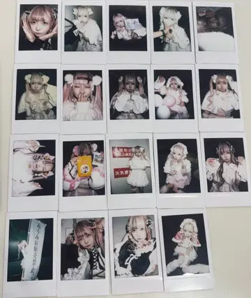 [레어템, 낱개 판매 가능] 미우미오 nyanMe 사토미우 폴라로이드 19장 묶음 판매